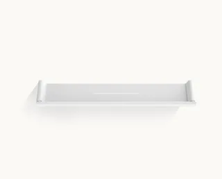 Полка, Decor Walther, MIKADO, ABL40, шгв 400*82*18, цвет-белый матовый
