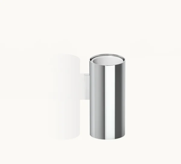 Стакан, Decor Walther, MIKADO, шгв 55*65*125, цвет-хром/белый