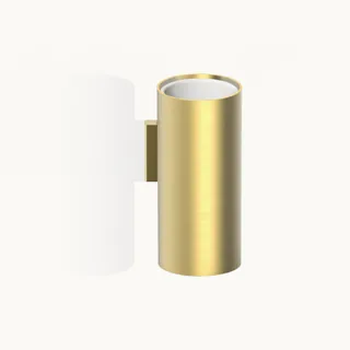 Стакан, Decor Walther, MIKADO, шгв 55*65*125, цвет-латунь матовая/белый