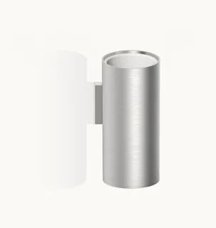Стакан, Decor Walther, MIKADO, шгв 55*65*125, цвет-сталь матовая/белый