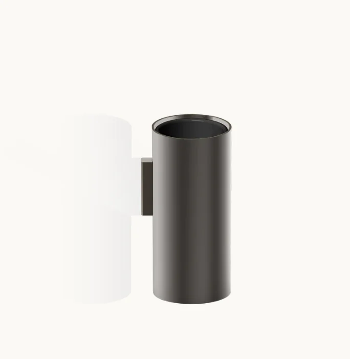 Стакан, Decor Walther, MIKADO, шгв 55*65*125, цвет-Dark Metal Matt/черный