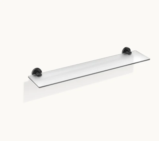 Полка, Decor Walther, Basic, шгв 600*141*48, цвет-черный матовый