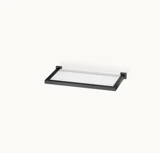 Полка, Decor Walther, CORNER, шгв 305*165*25, цвет-черный матовый