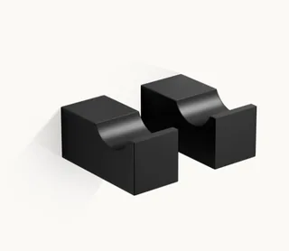 Крючок, Decor Walther, CORNER, шгв 15*30*15, цвет-черный матовый