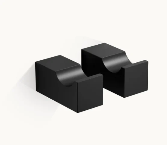 Крючок, Decor Walther, CORNER, шгв 15*30*15, цвет-черный матовый