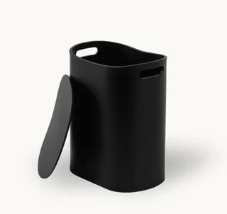 Корзина для белья, Decor Walther, ALL IN, шгв 390*275*485, цвет-черный матовый