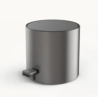 Ведро, Decor Walther, TE 50 MINI, шгв 235*285*230, цвет-Dark Metal Matt PVD — иконка