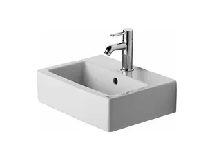 Раковина, Duravit, Vero, шгв 450*350*160, отверстия для смесителя-1, цвет-белый