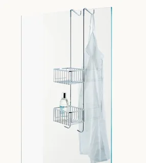 Корзина подвесная, Decor Walther, DW, для душа, шгв 150*120*700, цвет-хром