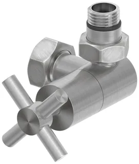 Вентиль, Сунержа, 3D, G 1/2" НР х G 3/4" НГ, правый, крест, цвет-сатин