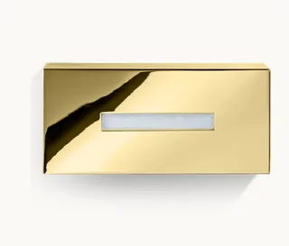 Салфетница, Decor Walther, KB, шгв 120*250*75, цвет-золото