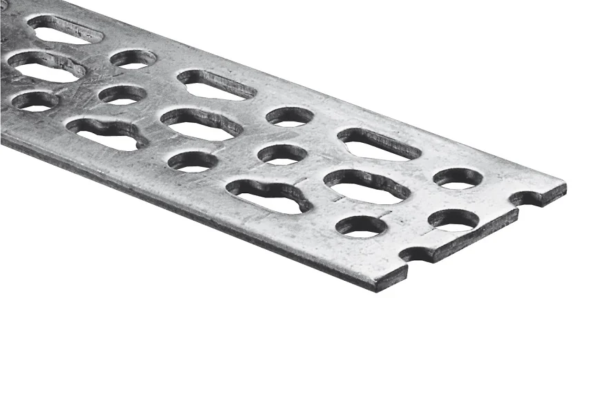 Профиль монтажный, BISMAT, перфорированный, 50x3х2000 мм