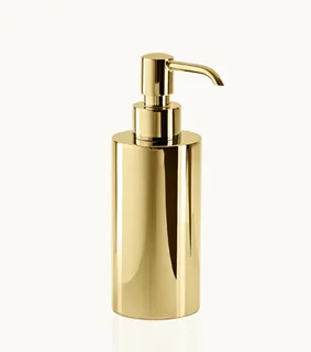 Дозатор для жидкого мыла, Decor Walther, DW, шгв 67,5*67.5*116, цвет дозатора-золото