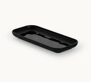 Лоток для расчески, Decor Walther, DW, шгв 242*109*25, цвет-черный