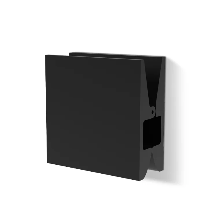 Крючок, Decor Walther, PINCH S/L, шгв 100*40*100, цвет-черный матовый