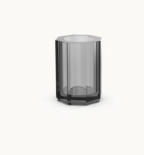 Стакан, Decor Walther, Kristall, шгв 70*70*100, цвет-антрацит