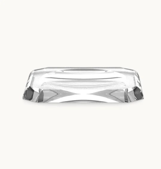 Лоток для расчесок, Decor Walther, Kristall, шгв 130*230*25, цвет-кристально чистый