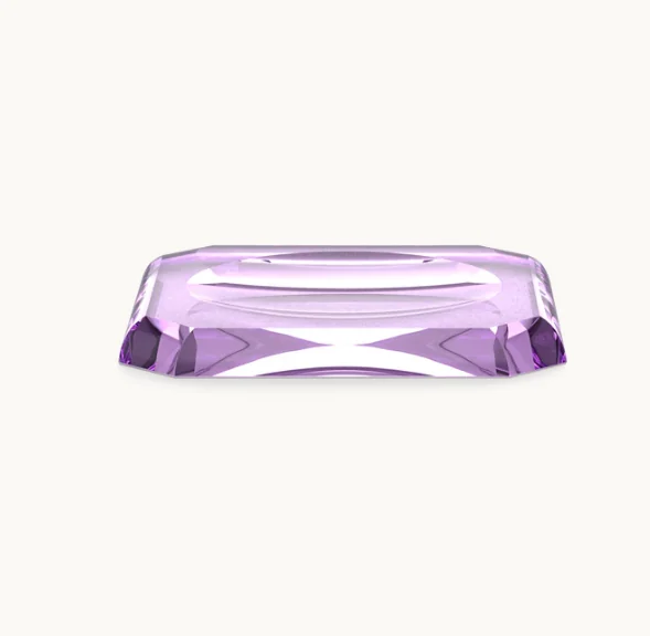 Лоток для расчески, Decor Walther, Kristall, шгв 130*230*25, цвет-фиолетовый