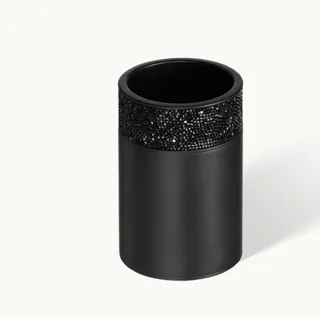 Контейнер для принадлежностей, Decor Walther, Rocks, шгв 65*65*98, цвет-черный матовый