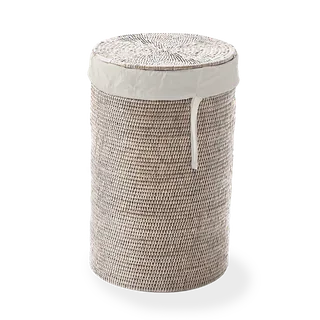 Корзина для белья, Decor Walther, BASKET, WB SMALL, шгв 340*340*550, цвет-ротанг светлый (Rattan hell) — иконка