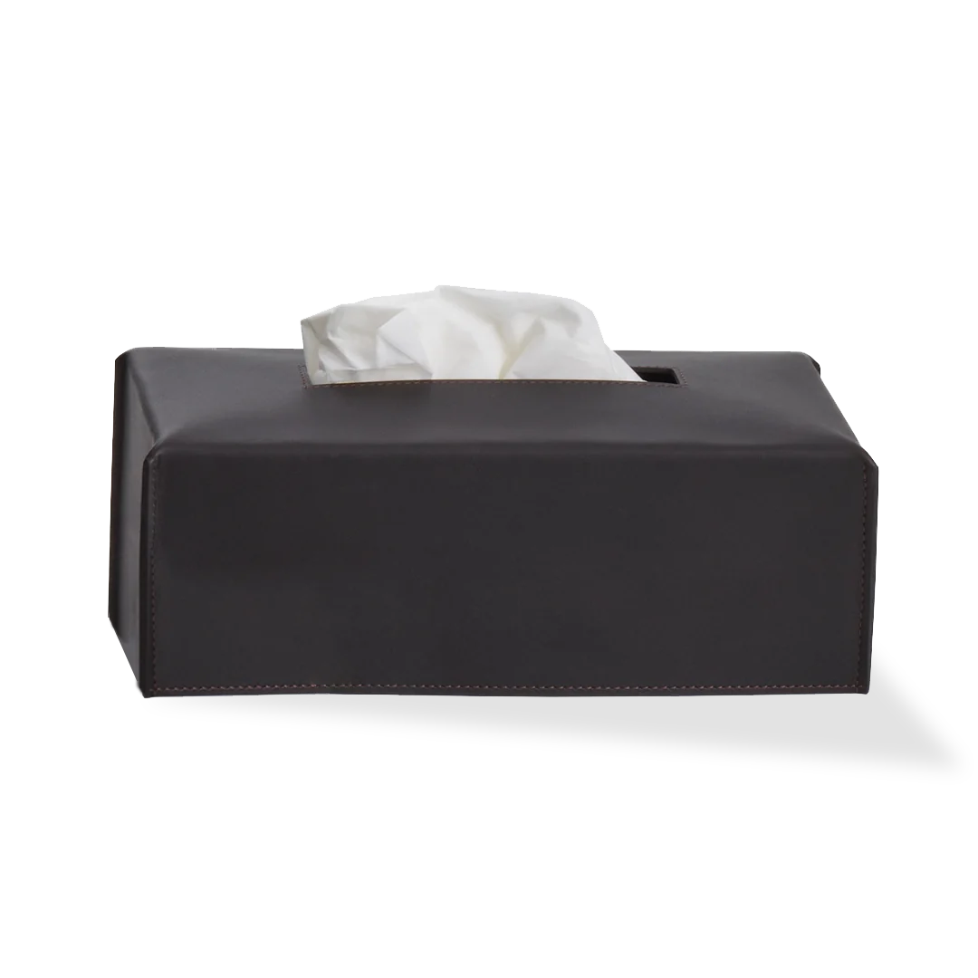 Салфетница, Decor Walther, Nappa KB, шгв 240*125*90, цвет-черно-коричневый