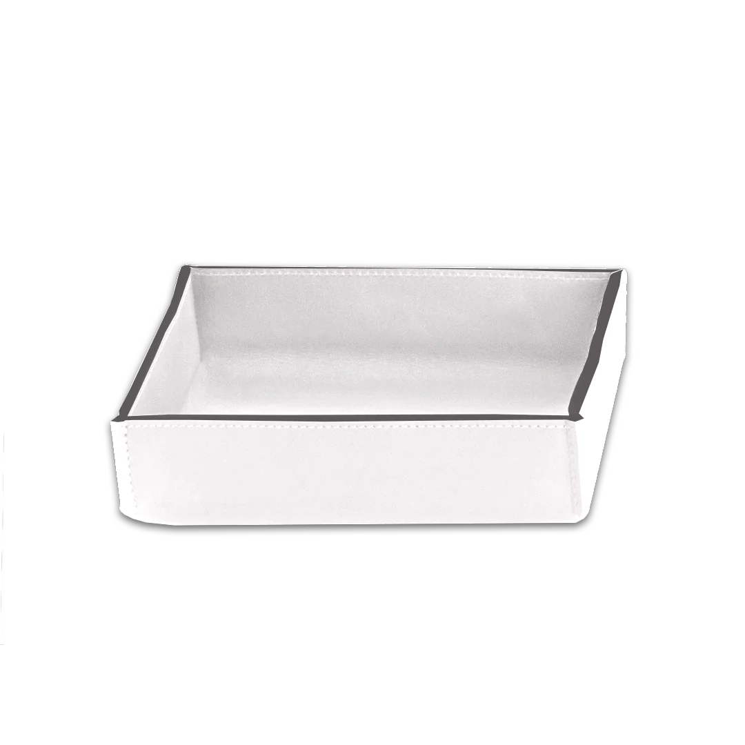 Лоток, Decor Walther, Nappa TAB S, шгв 170*170*45, цвет-белоснежный