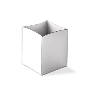 Корзина для бумаги, Decor Walther, NAPPA PK, шгв 240*240*280, цвет-белоснежный