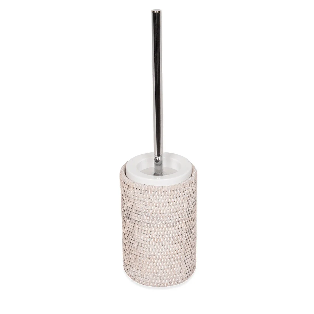 Ёршик, Decor Walther, BASKET, шгв 130*130*470, цвет колбы-белый/светлый ротанг, цвет-ротанг светлый (Rattan hell)