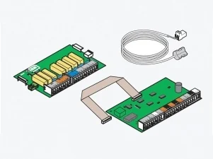 AD220. Плата реле и датчиков для 1 смесительного контура К3