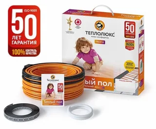 Кабель нагревательный, Теплолюкс, Tropix ТЛБЭ, 118,0 м/2500 Вт