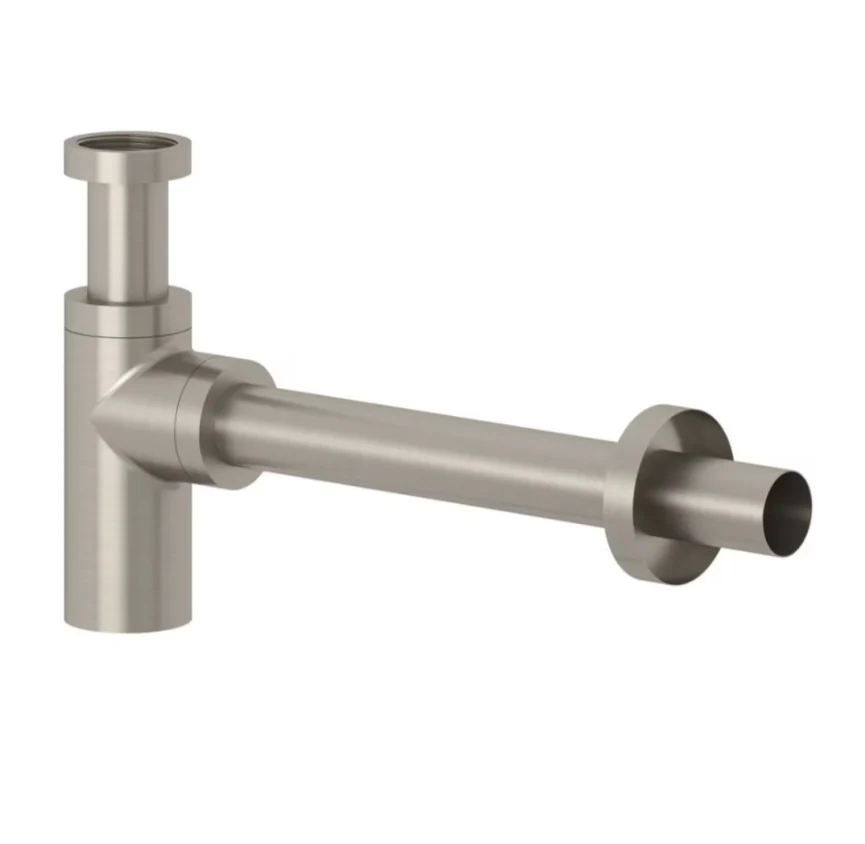 Сифон, Kludi,, бутылочный, 1 1/4" х 32, цвет-Nickel Brushed PVD