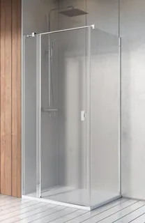 Дверь, Radaway, Nes KDJ II, шв 1000*2000, петли-справа, хром, цвет стекла-прозрачный, Easy Clean — иконка