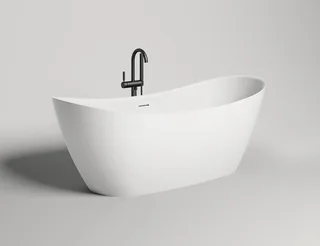 Ванна, Salini, Noemi, шгв 1700*750*690, цвет-белый матовый/ДК белый