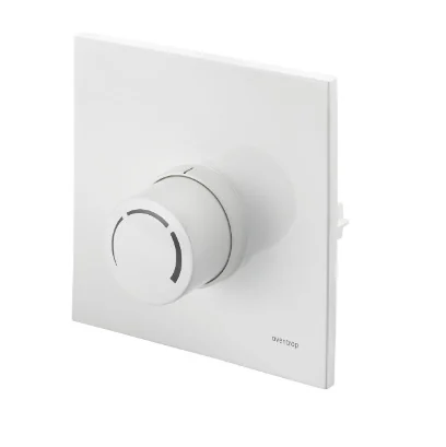 Крышка для Unibox RTL, с термостатом, белый пластик