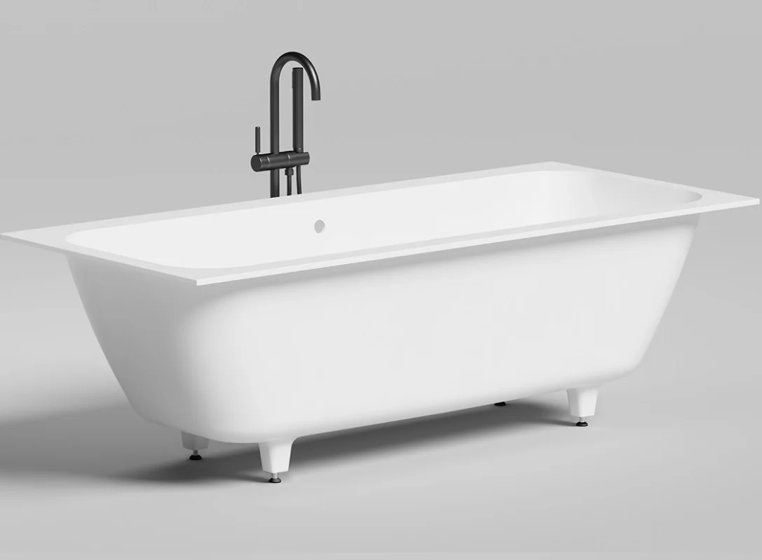 Ванна, Salini, Orlanda Axis, шгв 1804*805*610-630, цвет-белый