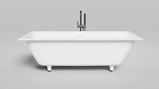 Ванна, Salini, Orlanda Axis Kit, шгв 1800*795*600/620, цвет-белый матовый