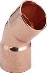 Отвод ВВ 45 град., DN 42 медь