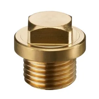 Заглушка латунь 1/2" — иконка
