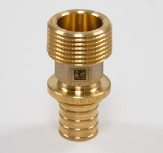 Переходник, Н, 40, 1 1/4", DZR латунь (MX)