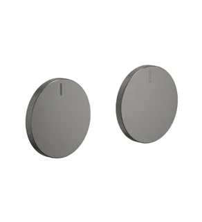 Комплект вкладышей, Dornbracht, CYO, для рукояток, горячий и холодный, цвет-Dark Platinum сатинированная