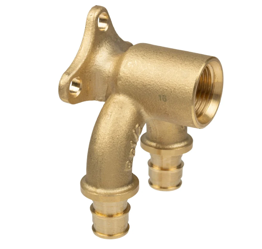 Водорозетка, Usystems, Smart Aqua PE-Xa, U-профиль M, 20-Rp1/2"ВР-20 L=43мм, тип 1, латунь