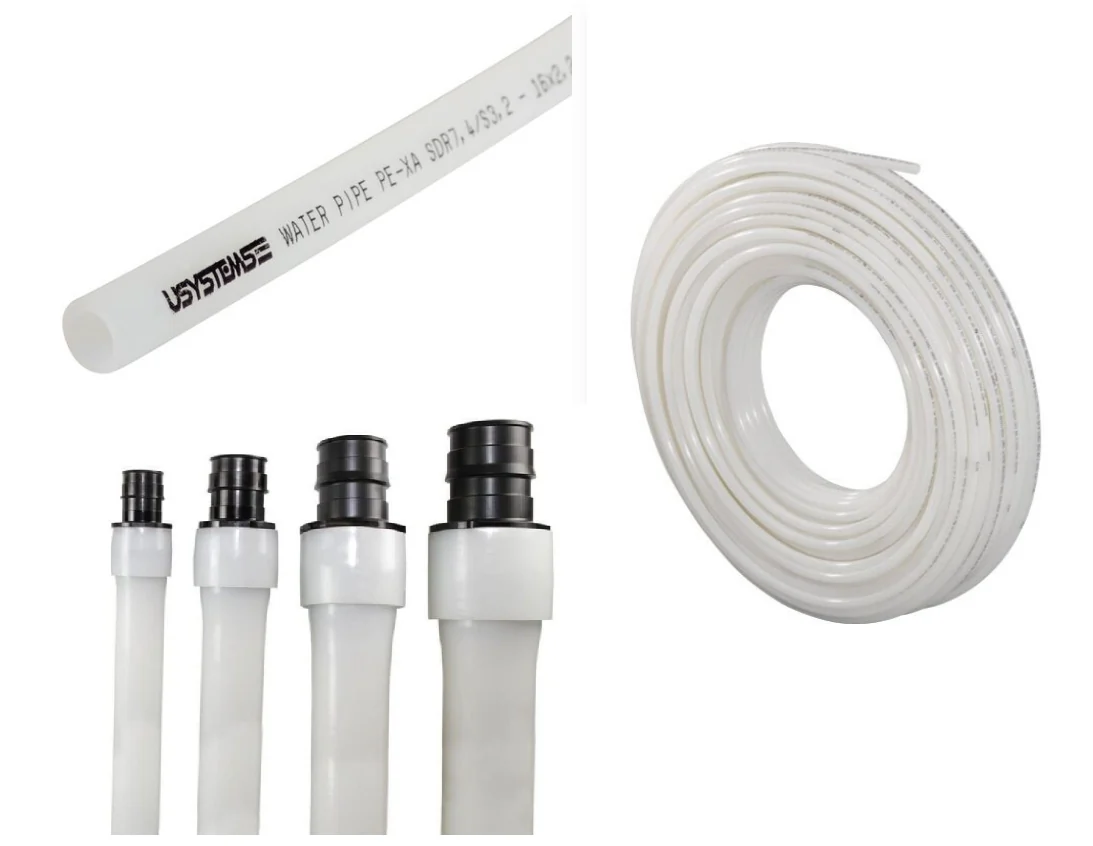 Труба, Usystems, Water Pipe, 20x2,8, PN10, цвет белый, бухта 100 м