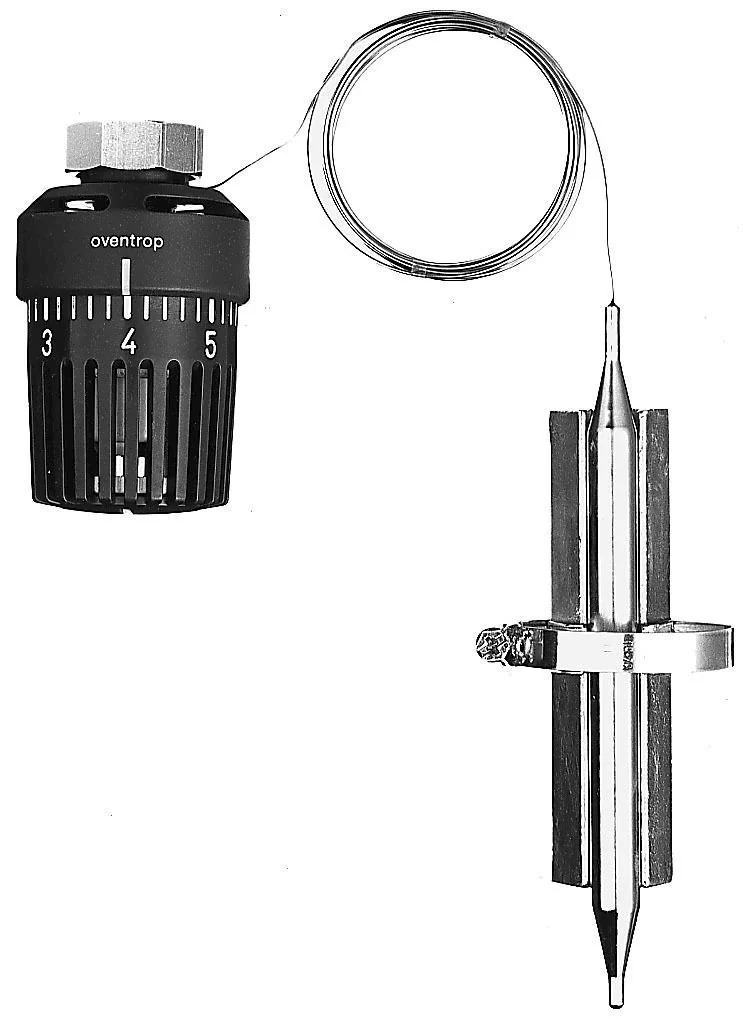 Терморегулятор, с накладным датчиком, диапазон, °С-50-80, 2 м, M30x1,5