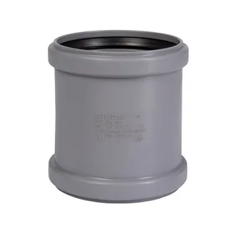 Муфта, Ostendorf, HT, HTU, 90, надвижная (ремонтная), PP, цвет-RAL 7037 серая пыль