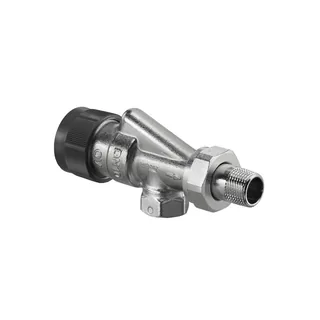 Вентиль, серия A, осевой, DN-20, 3/4", ВН, никелированный