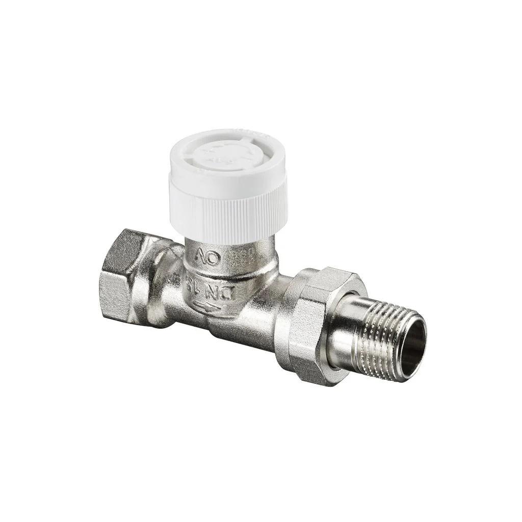 Вентиль, серия AV9, проходной, DN-20, 3/4", ВН, никелированный