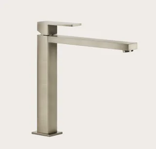 Смеситель для раковины, Gessi, Rettangolo, цвет-Finox Brushed Nickel