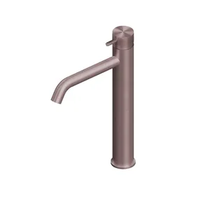 Смеситель для раковины, Quadro design, Source, цвет-золото розовое (Rose Gold, Oro Rosa)