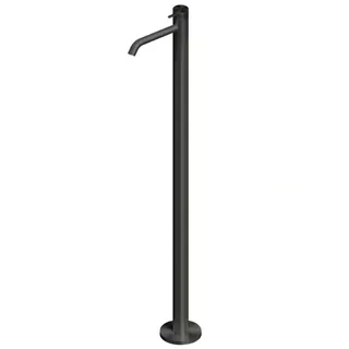 Смеситель для раковины, Quadro design, Source, напольный, цвет-Black gold PVD — иконка