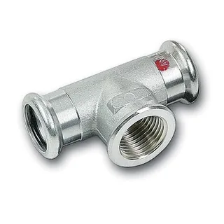 Тройник 76,1x3/4"x76,1 ВПр-ВР-ВПр, 24130g